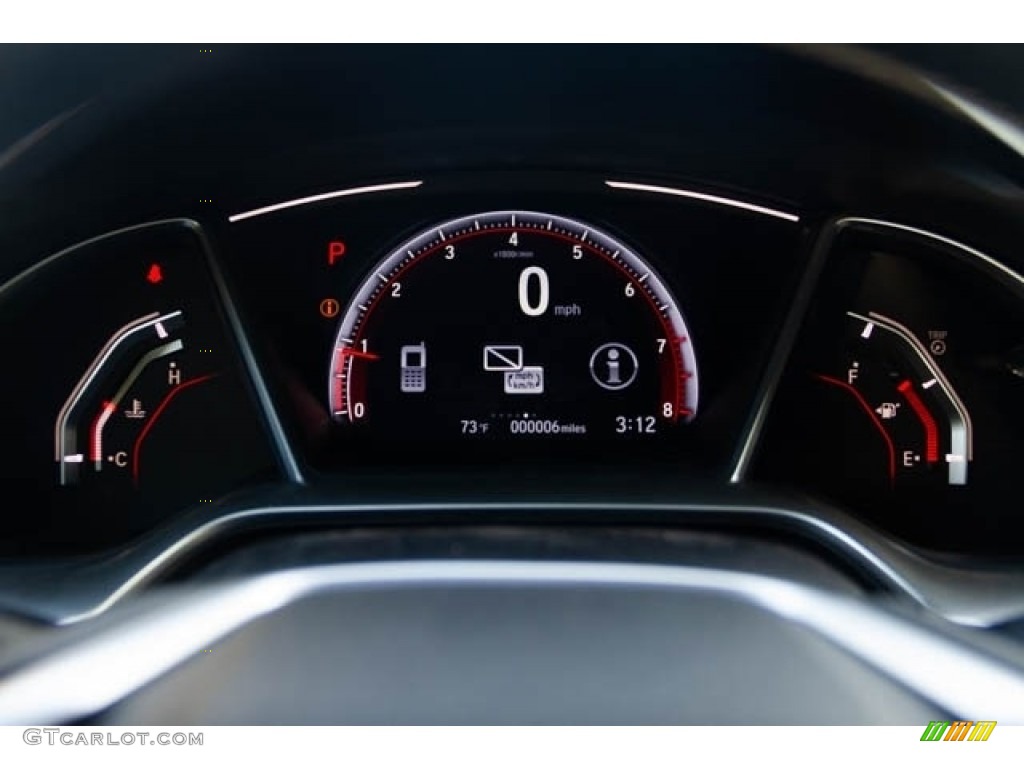 2019 Honda Civic Sport Coupe Gauges Photo #130688359