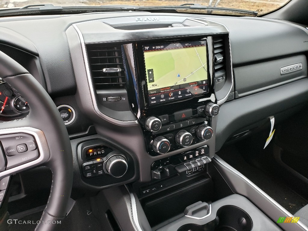 2019 1500 Big Horn Crew Cab 4x4 - Granite Crystal Metallic / Black photo #10