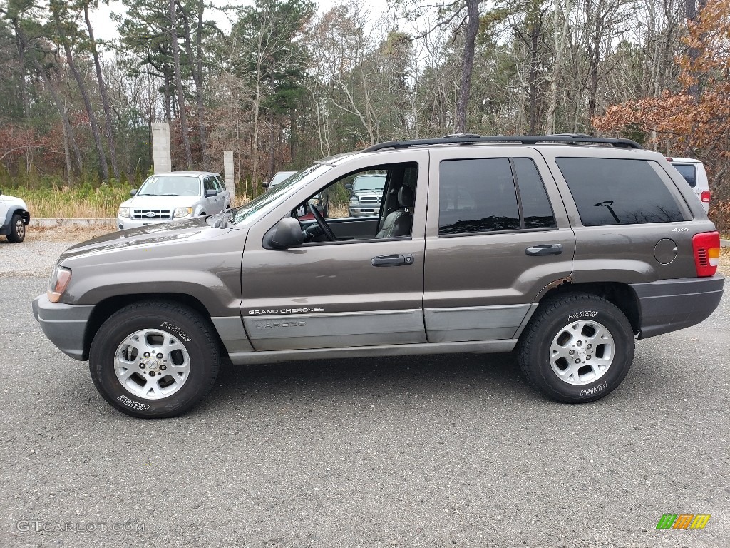 1999 Grand Cherokee Laredo 4x4 - Champagne Pearl / Taupe photo #4