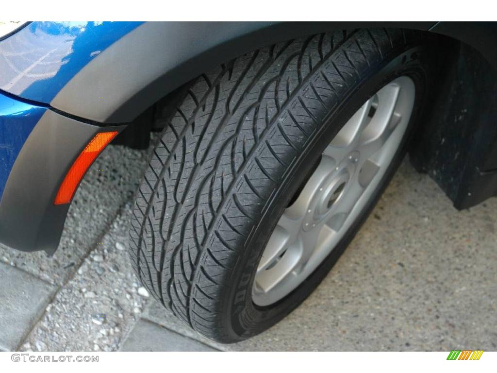 2006 Cooper S Convertible - Hyper Blue Metallic / Dark Blue Leather photo #25