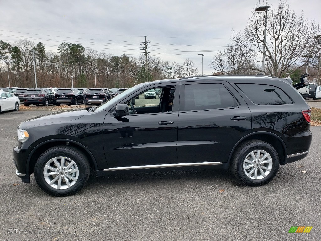 DB Black 2019 Dodge Durango SXT AWD Exterior Photo #130688962