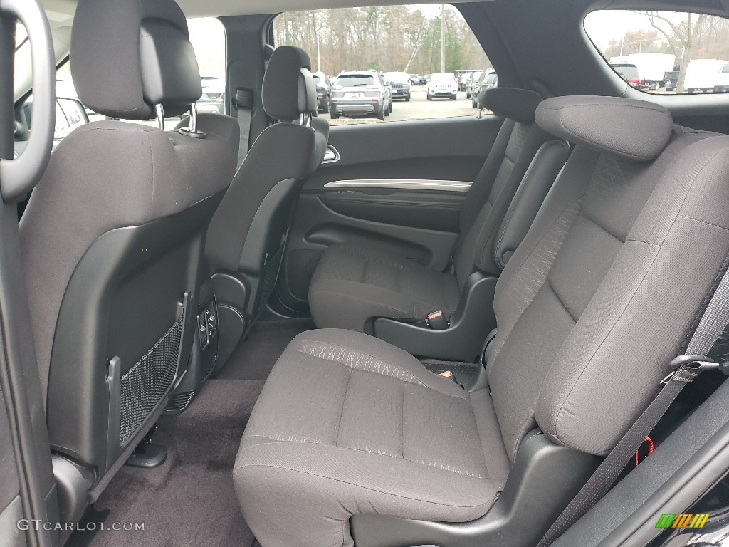 Black Interior 2019 Dodge Durango SXT AWD Photo #130689055