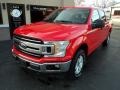 2018 Race Red Ford F150 XLT SuperCrew 4x4  photo #2