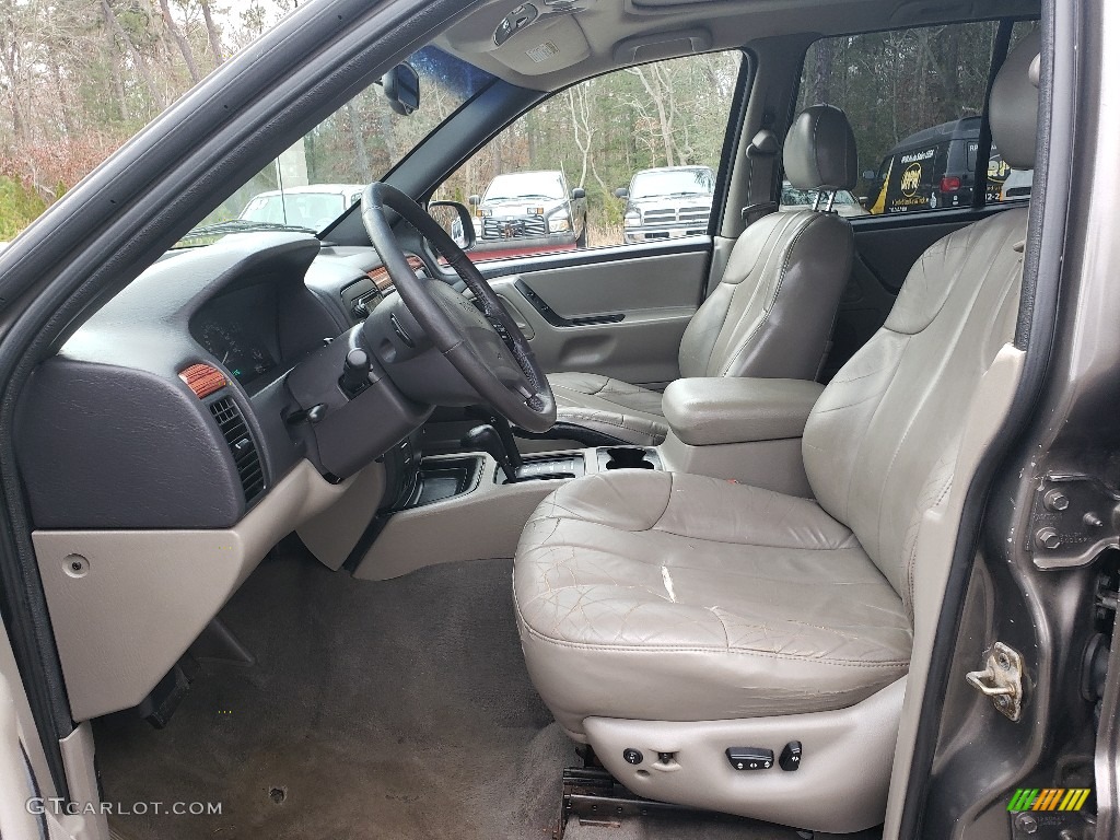 1999 Grand Cherokee Laredo 4x4 - Champagne Pearl / Taupe photo #21