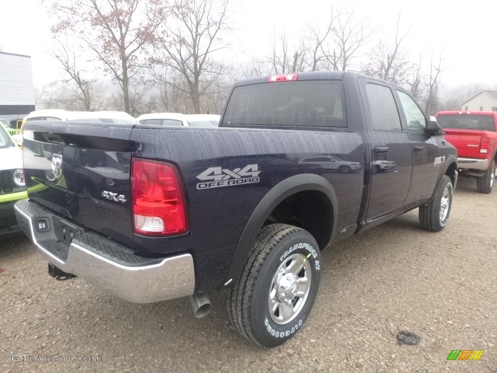 2018 2500 Tradesman Crew Cab 4x4 - True Blue Pearl / Black/Diesel Gray photo #6