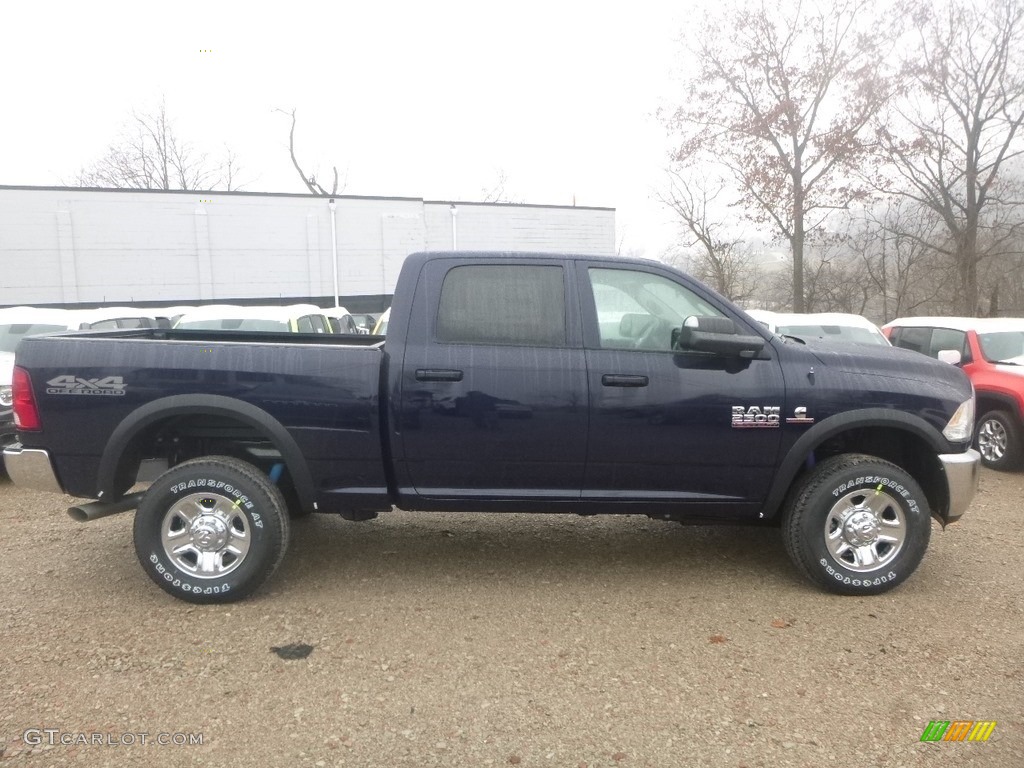 2018 2500 Tradesman Crew Cab 4x4 - True Blue Pearl / Black/Diesel Gray photo #7