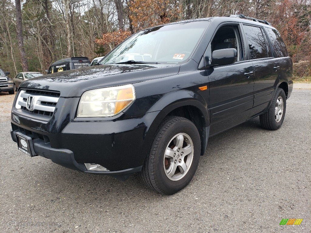 2006 Pilot EX-L 4WD - Nighthawk Black Pearl / Gray photo #1