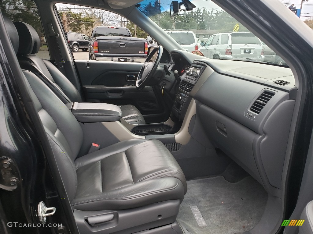 2006 Pilot EX-L 4WD - Nighthawk Black Pearl / Gray photo #11