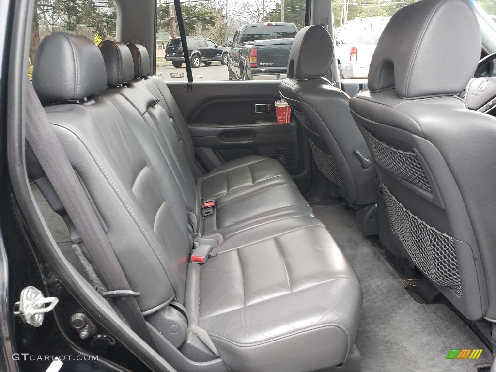 2006 Pilot EX-L 4WD - Nighthawk Black Pearl / Gray photo #13