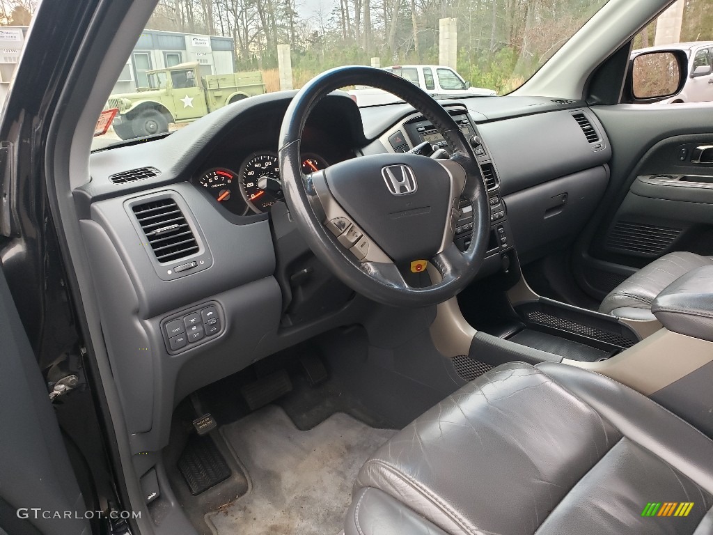 2006 Pilot EX-L 4WD - Nighthawk Black Pearl / Gray photo #22