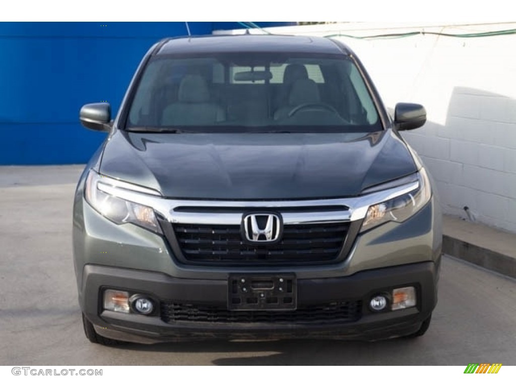 2019 Ridgeline RTL - Forest Mist Metallic / Gray photo #3