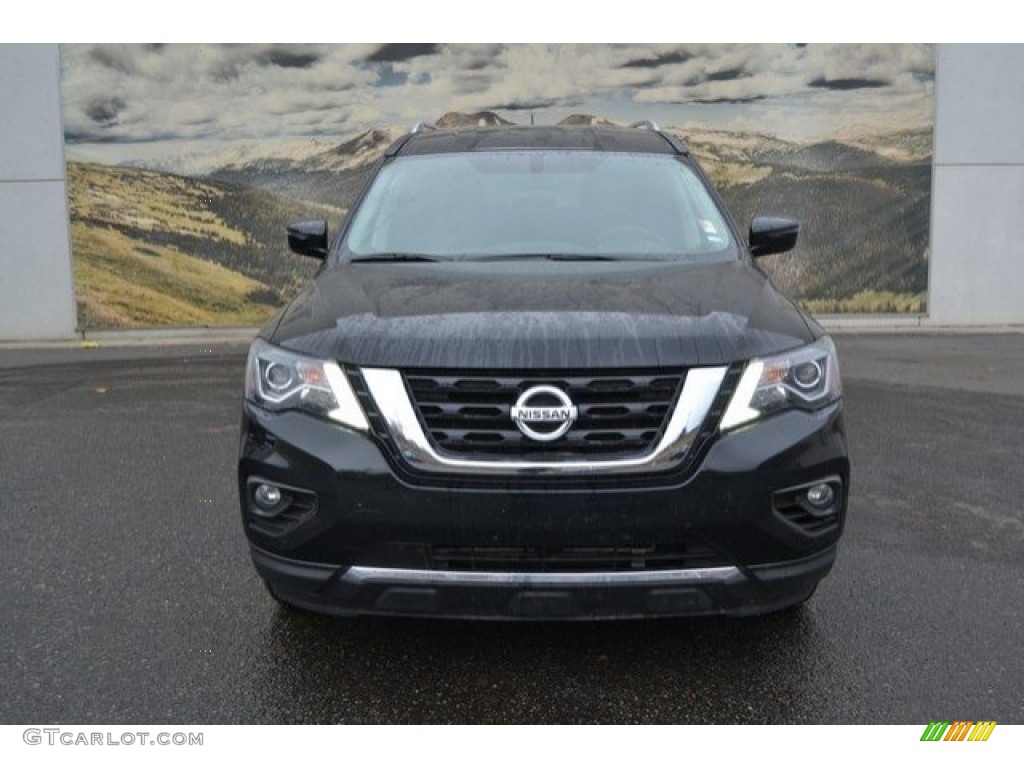 2018 Pathfinder SV 4x4 - Magnetic Black / Charcoal photo #8