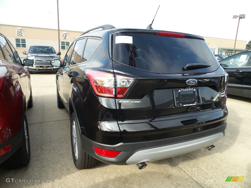 2018 Escape SEL 4WD - Shadow Black / Charcoal Black photo #3