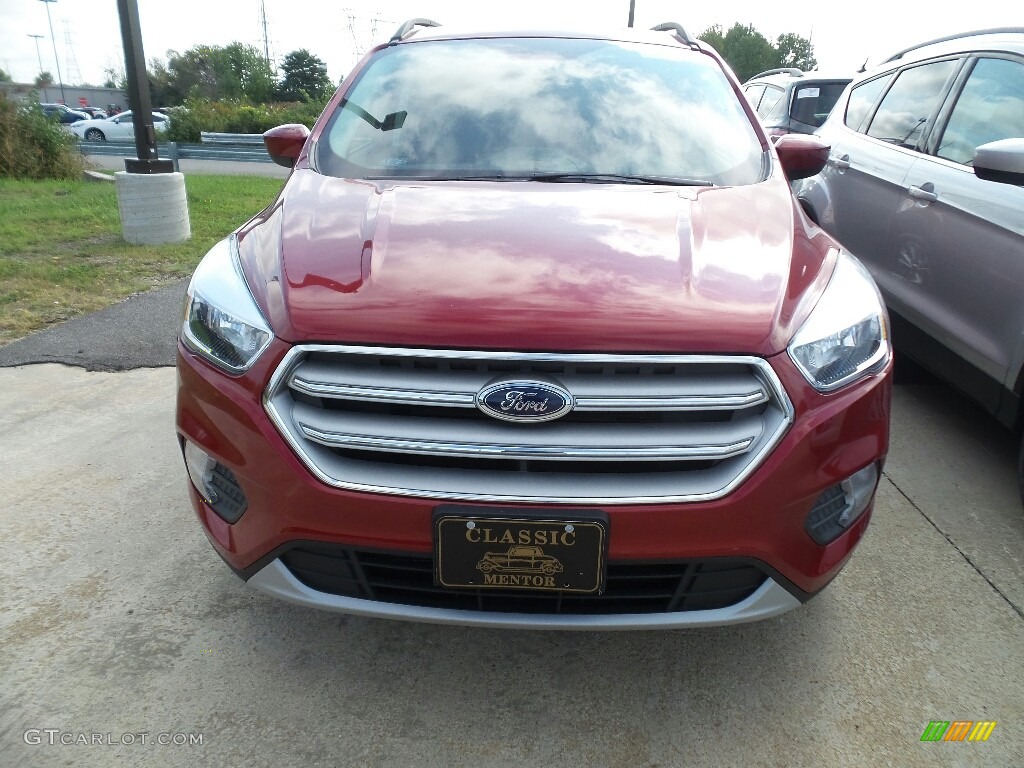 2018 Escape SE - Ruby Red / Charcoal Black photo #2