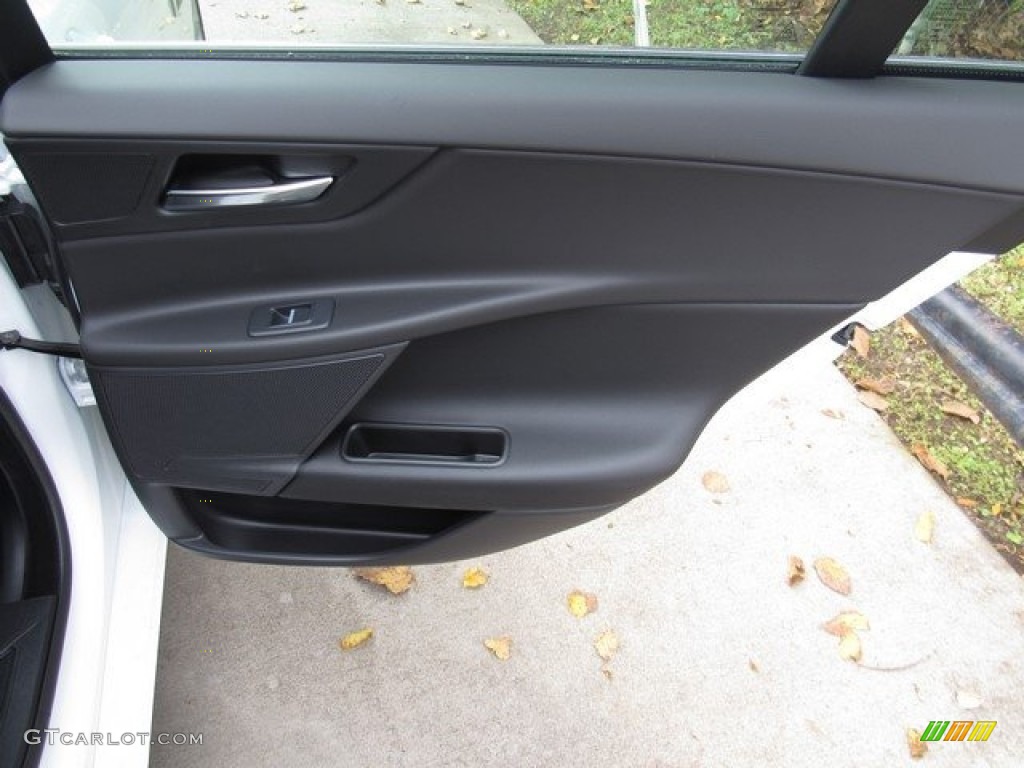 2019 Jaguar XE Premium Ebony Door Panel Photo #130697098