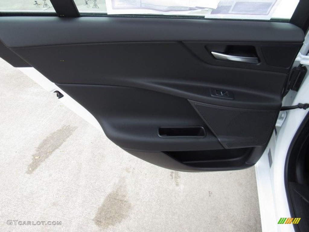 2019 Jaguar XE Premium Ebony Door Panel Photo #130697116
