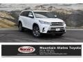 2019 Blizzard Pearl White Toyota Highlander XLE AWD  photo #1