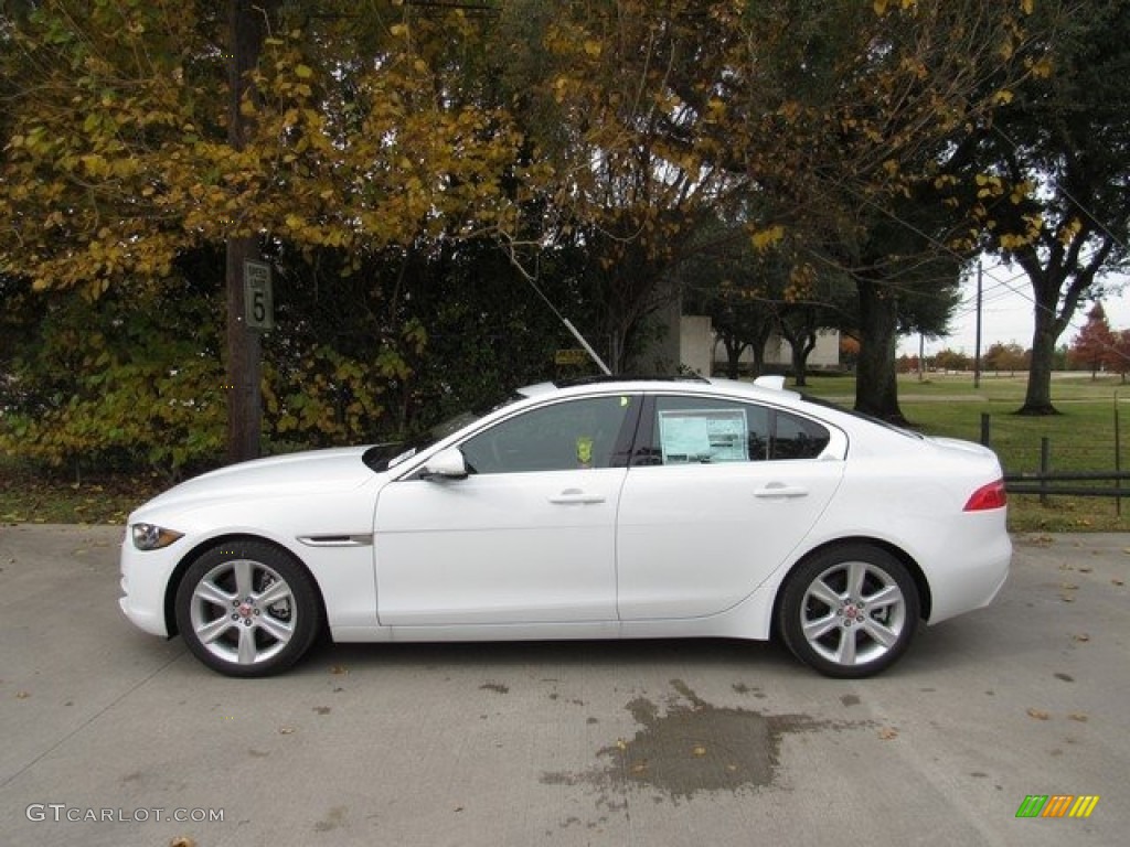 Fuji White 2019 Jaguar XE Premium Exterior Photo #130697575