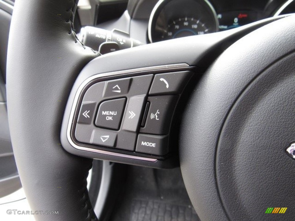 2019 Jaguar XE Premium Sienna Tan Steering Wheel Photo #130697830