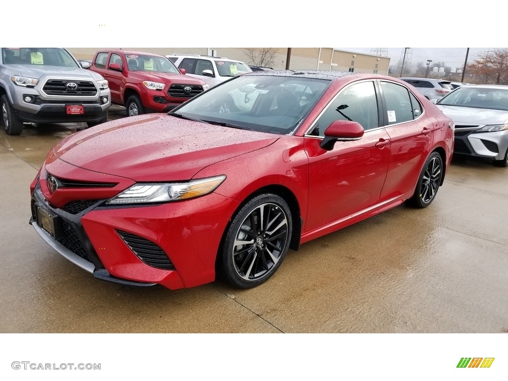 Supersonic Red 2019 Toyota Camry XSE Exterior Photo #130698244