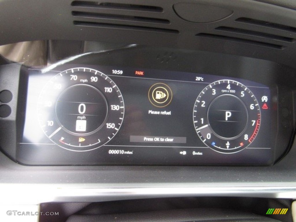 2019 Land Rover Range Rover HSE Gauges Photo #130698565
