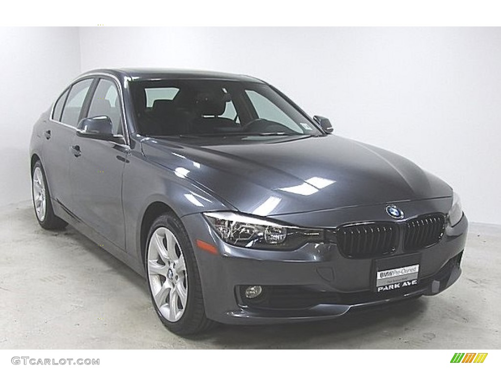 2015 3 Series 320i xDrive Sedan - Mineral Grey Metallic / Black photo #5