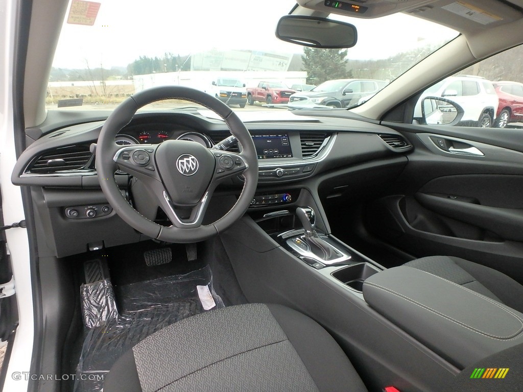 Ebony Interior 2019 Buick Regal TourX Preferred AWD Photo #130701319
