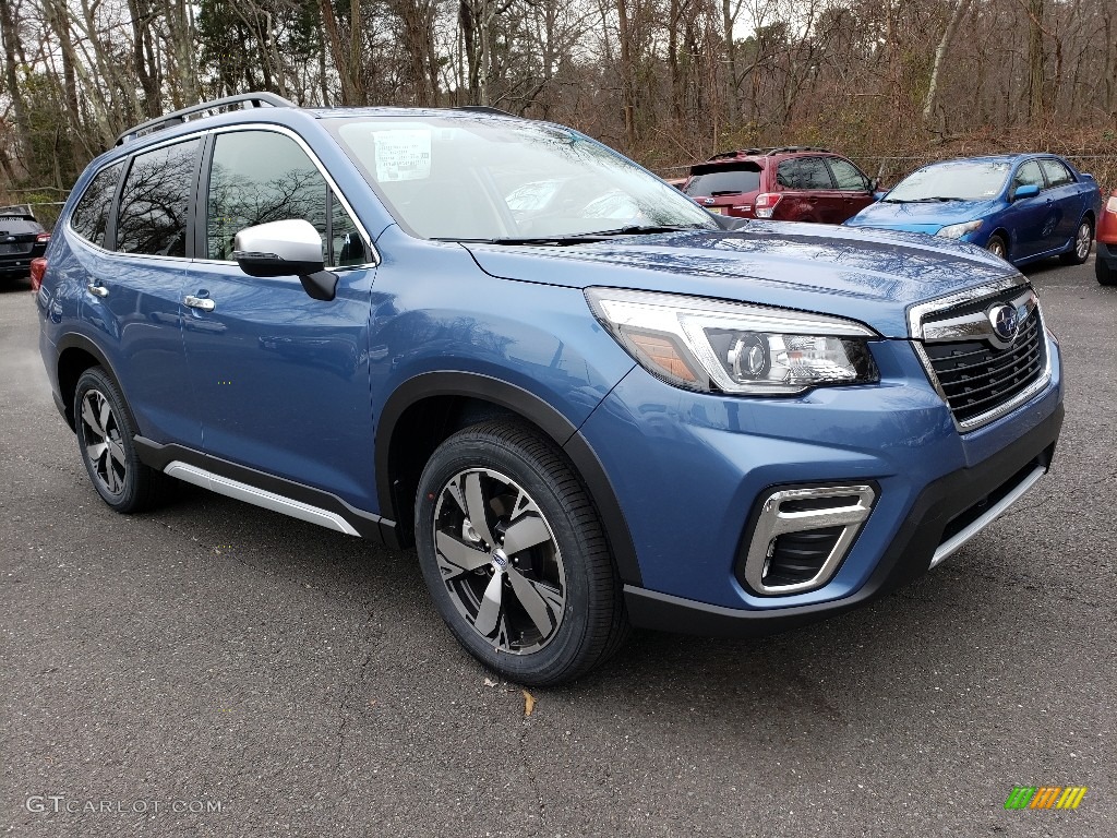 Horizon Blue Pearl 2019 Subaru Forester 2.5i Touring Exterior Photo #130702108