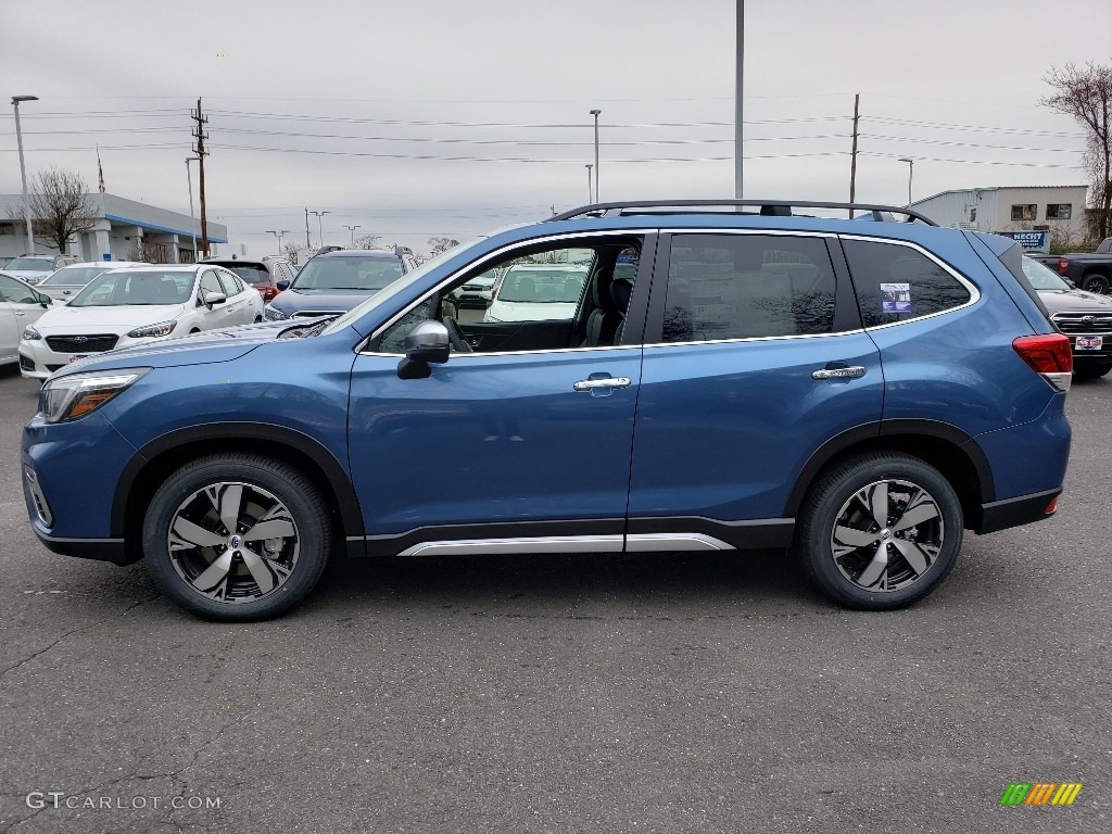 Horizon Blue Pearl 2019 Subaru Forester 2.5i Touring Exterior Photo #130702150