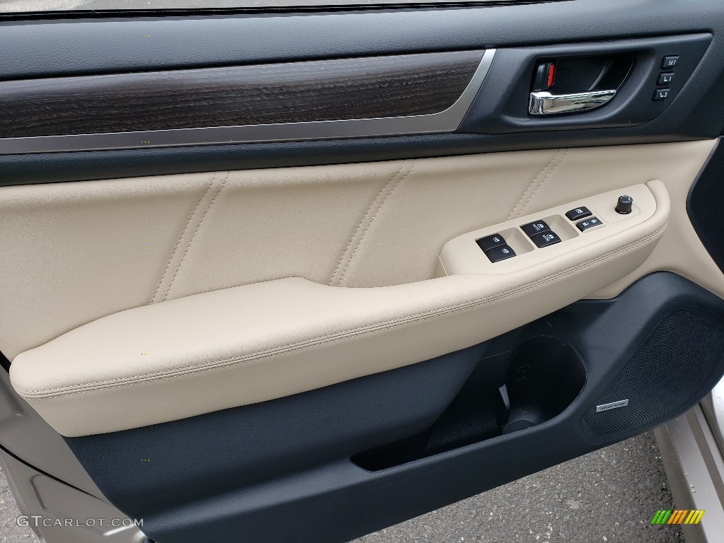 2019 Subaru Legacy 3.6R Limited Ivory Door Panel Photo #130702636