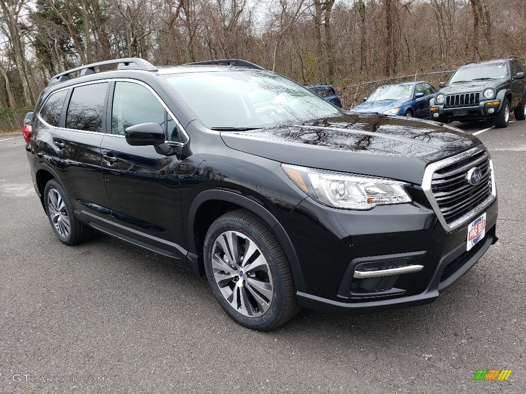 Crystal Black Silica 2019 Subaru Ascent Premium Exterior Photo #130702684