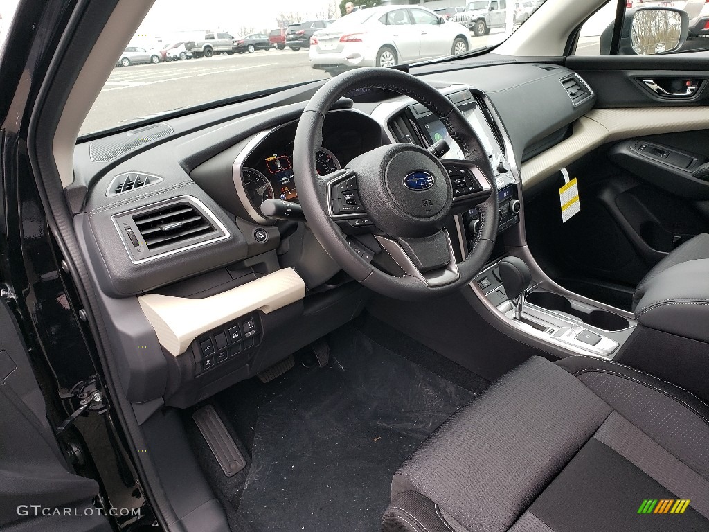 Slate Black Interior 2019 Subaru Ascent Premium Photo #130702786