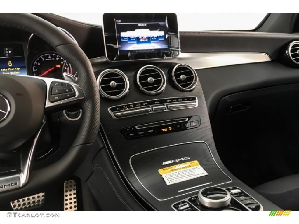2019 Mercedes-Benz GLC AMG 63 4Matic Coupe Black Dashboard Photo #130704130