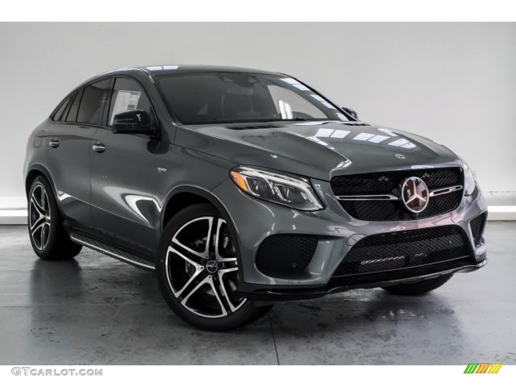 Selenite Grey Metallic 2019 Mercedes-Benz GLE 43 AMG 4Matic Coupe Exterior Photo #130704706