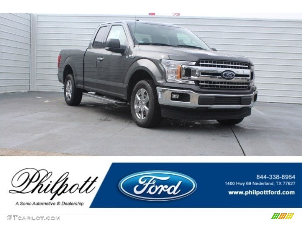 2018 F150 XLT SuperCab - Magnetic / Earth Gray photo #1