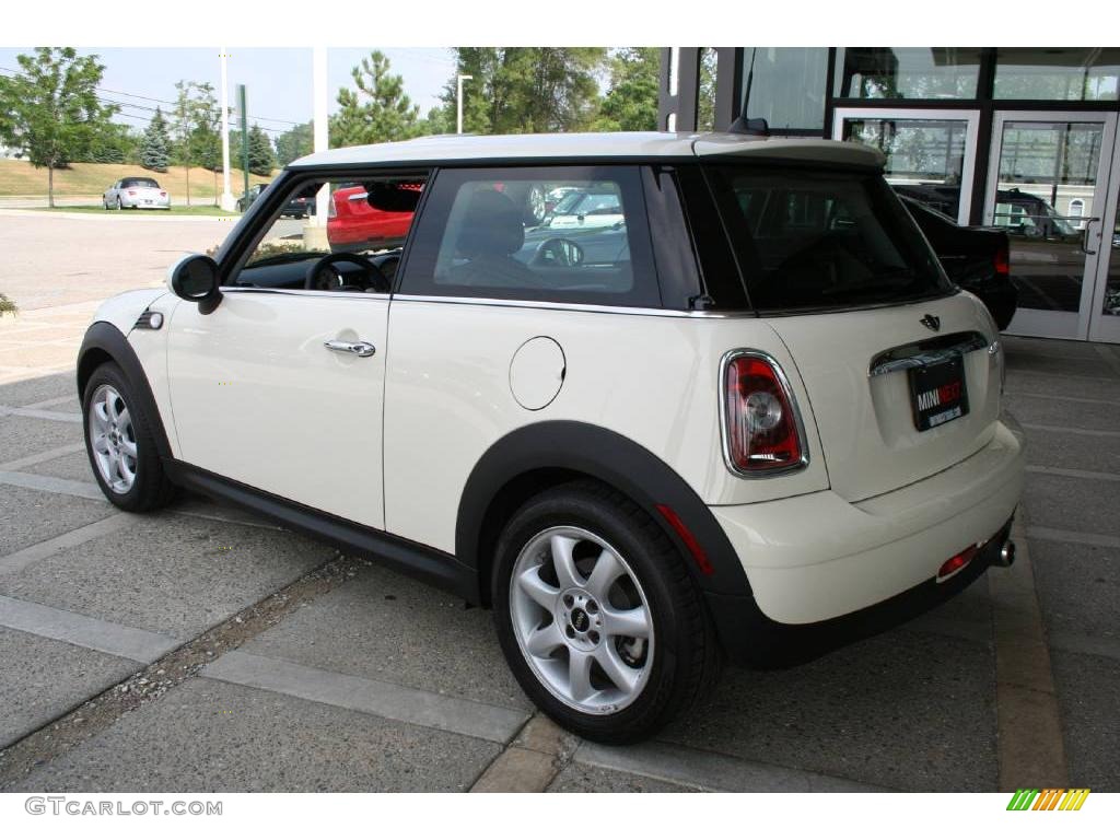 2007 Cooper Hardtop - Pepper White / Carbon Black/Black photo #3