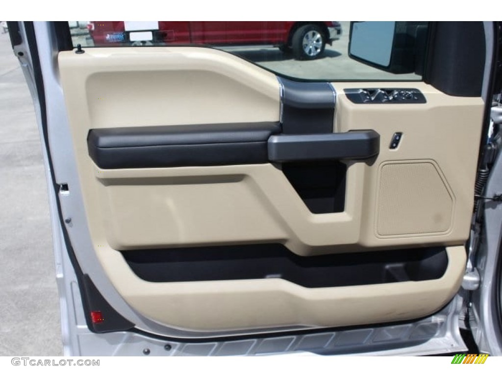 2018 F150 XLT SuperCab 4x4 - Ingot Silver / Light Camel photo #13