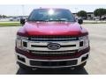 2018 Ruby Red Ford F150 XLT SuperCab 4x4  photo #2