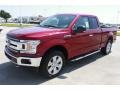 2018 Ruby Red Ford F150 XLT SuperCab 4x4  photo #3