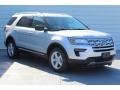 2019 Ingot Silver Ford Explorer XLT  photo #2