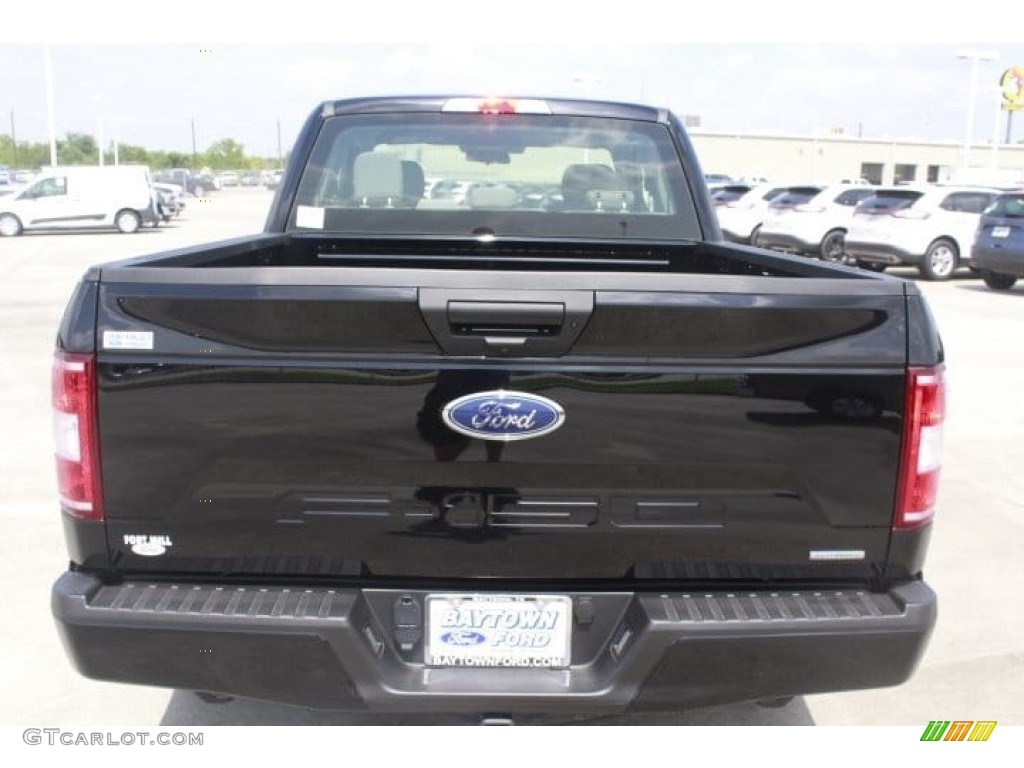 2018 F150 XL SuperCab - Shadow Black / Earth Gray photo #8