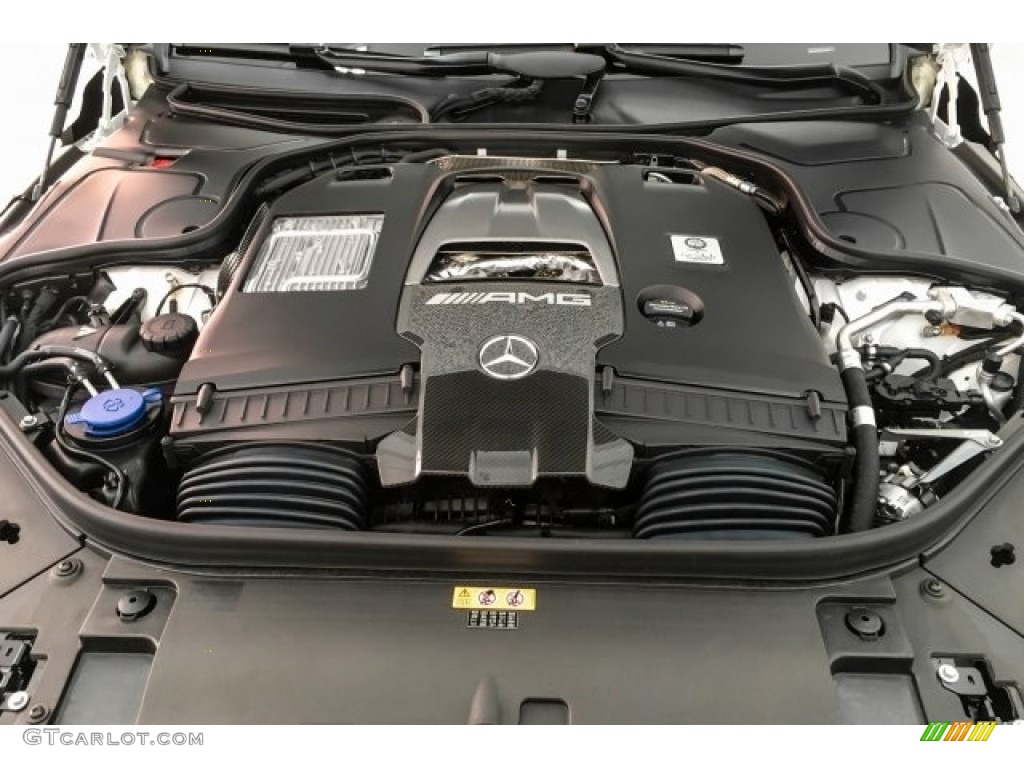 2019 Mercedes-Benz S AMG 63 4Matic Cabriolet 4.0 Liter biturbo DOHC 32-Valve VVT V8 Engine Photo #130710029