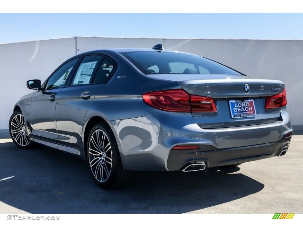 2019 5 Series 530e iPerformance Sedan - Bluestone Metallic / Black photo #2