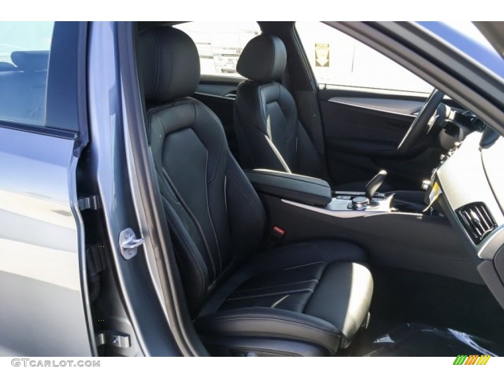 2019 5 Series 530e iPerformance Sedan - Bluestone Metallic / Black photo #5