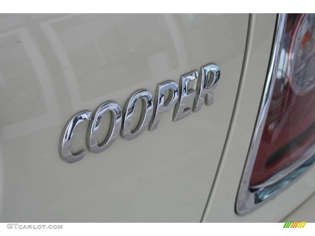 2007 Cooper Hardtop - Pepper White / Carbon Black/Black photo #9