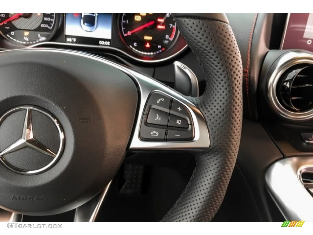 2019 Mercedes-Benz AMG GT Roadster Red Pepper/Black Steering Wheel Photo #130711352