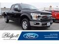 Shadow Black 2018 Ford F150 XLT SuperCab