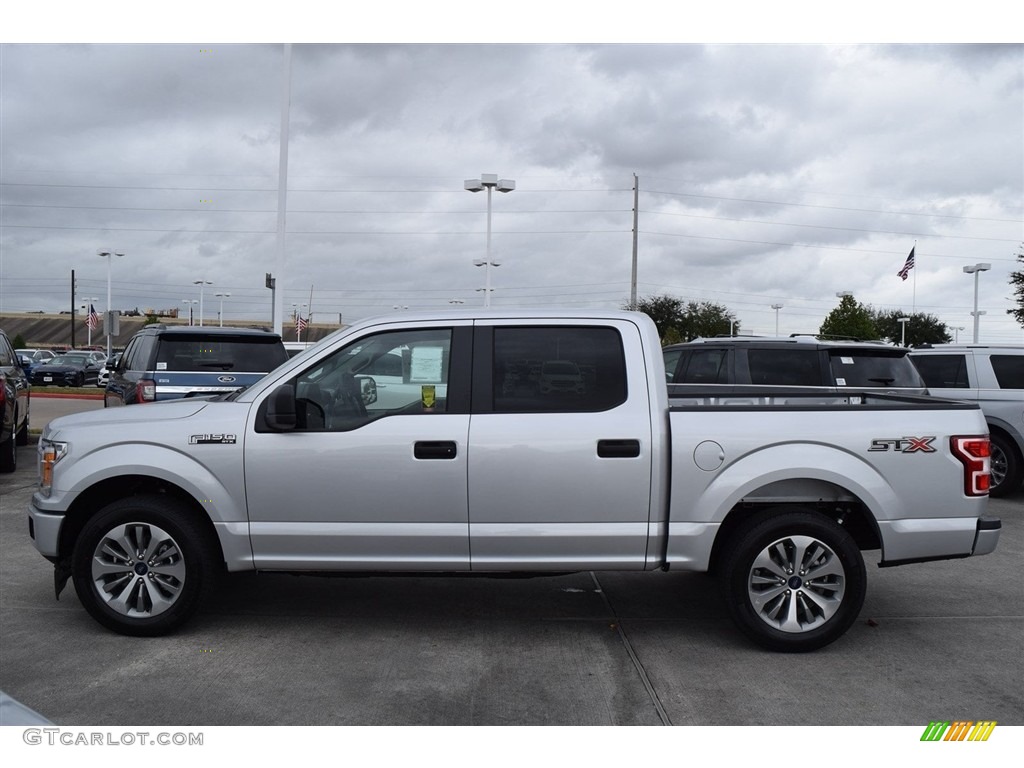 2018 F150 XL SuperCrew - Ingot Silver / Earth Gray photo #5