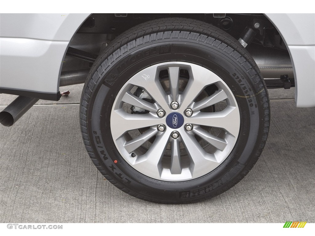 2018 F150 XL SuperCrew - Ingot Silver / Earth Gray photo #10