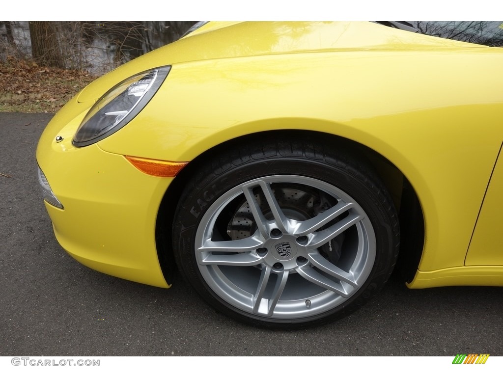 2016 911 Carrera Coupe - Racing Yellow / Black photo #9